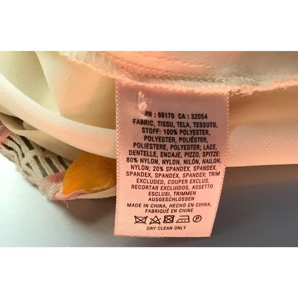 Anthropologie HD in Paris Flores Flutter Oversized Lace Blouse Size 0 - Picture 6 of 9